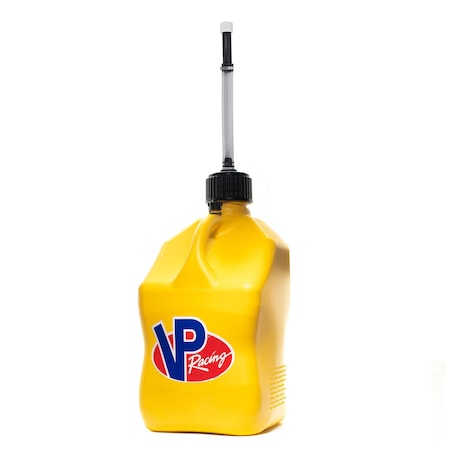 Vp Racing Fuels Utility Jug, Plastic, 5.5 gal, Yellow, For Non-Fuel, Non Kerosene Products 3556-CA